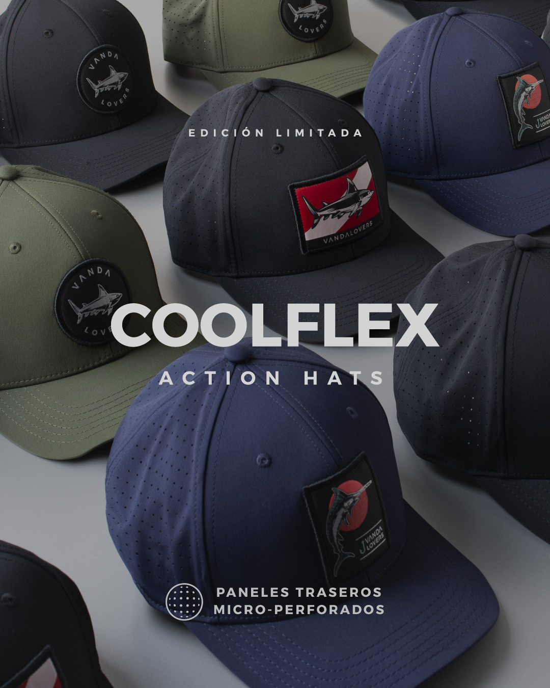 Gorras Coolflex de Vandalovers